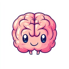 Cute cartoon brain (1)
