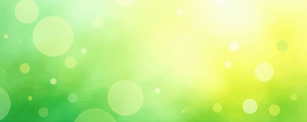 Soft green and sunny yellow watercolor blend, spring motif, springtime, art