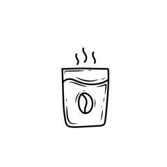 handdrawn mug icon