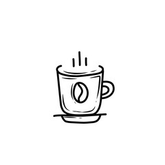 handdrawn mug icon