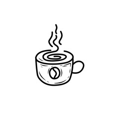 handdrawn mug icon