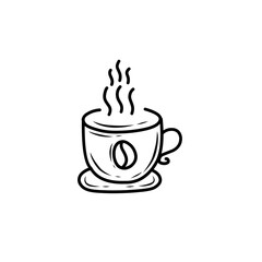 handdrawn mug icon