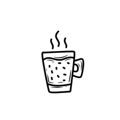 handdrawn mug icon