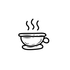 handdrawn mug icon