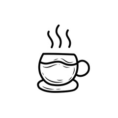 handdrawn mug icon