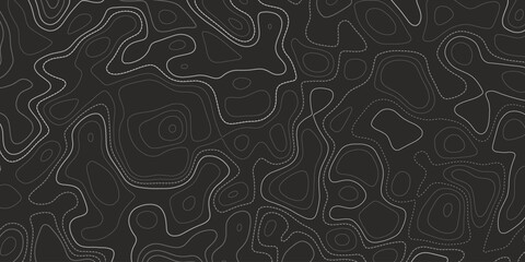 Abstract contour lines create a unique pattern on a dark background