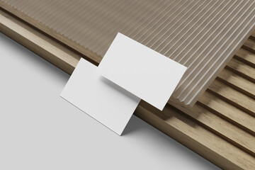 Minimalist Business Card Mockup for showcasing your design to clients