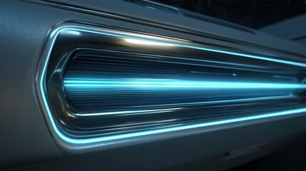 A car's air vent is shown in a close up