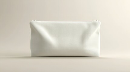 Clear Pixel Image of Pouch 3D Rendering Mockup Design