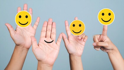 Smiling Faces Sign Language Unity