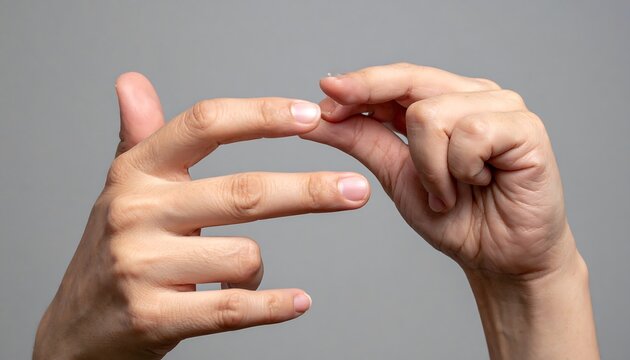 Bold Hands Sign Language Human Right