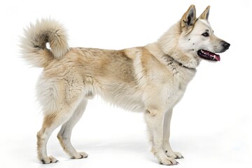 kintamani dog isolated