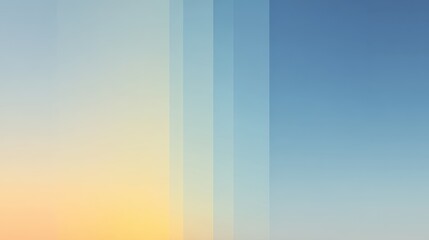 A blue sky with a yellow stripe