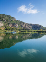 Fototapeta premium View to the center of Dalyan