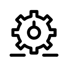 settings gear control panel icon