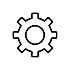 settings gear control panel icon