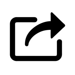 share arrow send icon