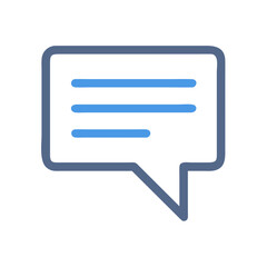 speech bubble dialogue text icon