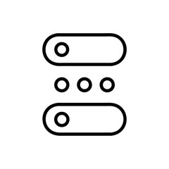 vertical three dot menu icon