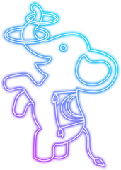 tea, vector, cup, drink, coffee, illustration, teapot, icon, symbol, cat, art, design, cartoon, decoration, hot, kitchen, vintage, food, cafe, set, mug, animal, silhouette, flower, cake, Neon Circus A