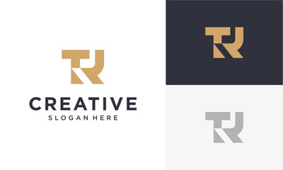 TR/TR initial vector logo