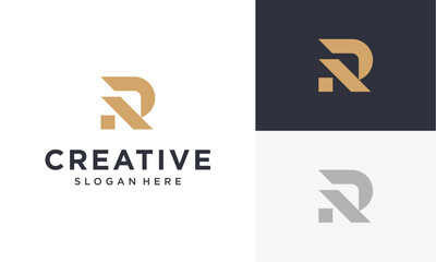 initial r vector logo	