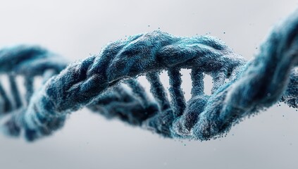 DNA double helix, detailed view