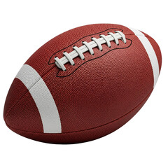 American football ball on a PNG background.
