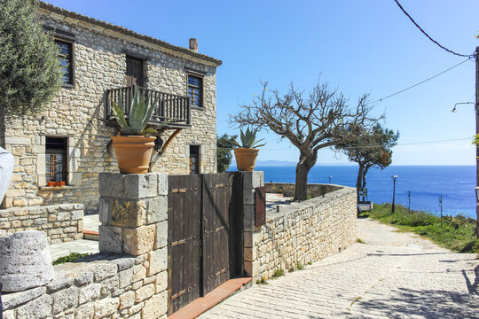 Historical town of Afytos, Kassandra, Chalkidiki, Greece