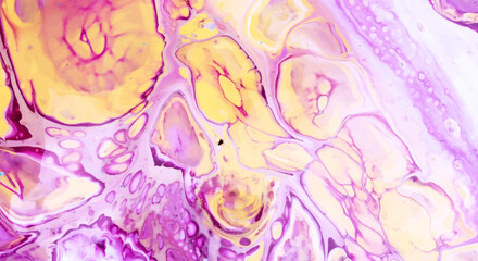 Vibrant Abstract Fluid Art Background with Gold and Purple Marble Texture abstract blue background with bubbles, Modern Circular Abstract Background Trendy Design Texture