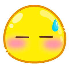 vector illustration of smiley faces