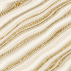 Luxurious Ivory Marble Texture with Metallic Gold Veins and Pearl Champagne Accents &ndash; High-End Glossy Surface for Elegant Interiors