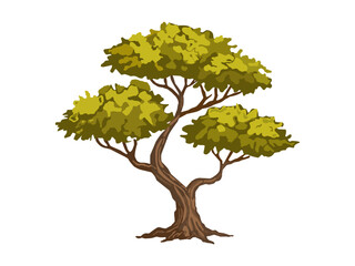 aesthetic tree illustration 0...