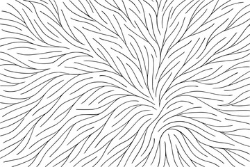 Obraz premium Abstract background with thin flowing lines pattern, smooth design for backgrounds and copy space