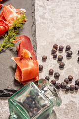 Serrano ham tapas are the epitome of simplicity and exquisiteness, a bite that, despite its apparent modesty,