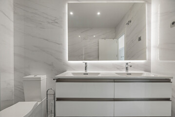 Furniture with legs or countertops: Although wall-mounted units dominate, furniture with legs or designs that support countertop sinks also have their place,