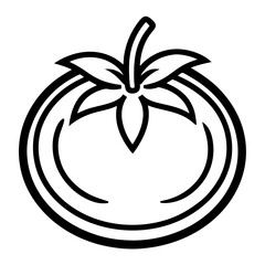 tomato icon vector illustration