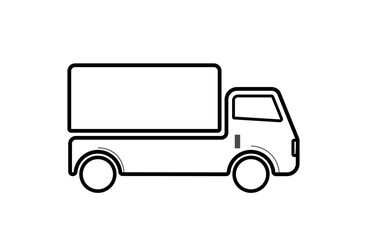 トラックのイラスト