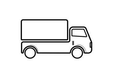 トラックのイラスト