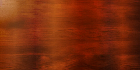 High Gloss Brown Lacquered Wood Planks, Highlighting Their Polished Surface and Rich Deep Brown Color, While Showcasing Natural Grain Detail for a Luxurious and Retro Look