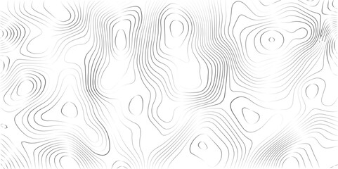 Sophisticated and Modern Transparent PNG Topographic Map with Flowing Wavy Line Patterns Set Against a Crisp White Background, Perfect for Minimalist and Contemporary Design Projects