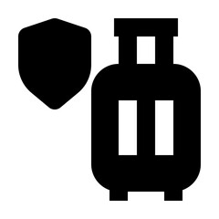 traveling solid icon set