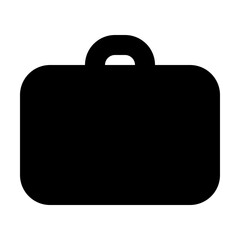 traveling solid icon set