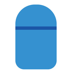 Stick-Type Container Icon for Sunscreen, Insect Repellent, or Cooling Gel