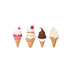 vanilla ice creams
