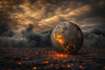The Urgency of Global Warming. Impact in the future. Generative AI
