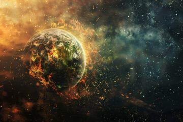 The Urgency of Global Warming. Impact in the future. Generative AI