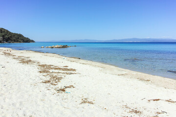 Obraz premium Historical town of Afytos, Kassandra, Chalkidiki, Greece