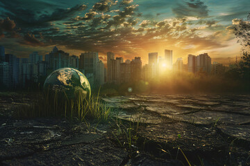 The Urgency of Global Warming. Impact in the future. Generative AI