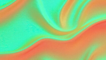 "Aqua Coral Flow." Suitable for trendy digital art, website backgrounds, or vibrant product packaging.